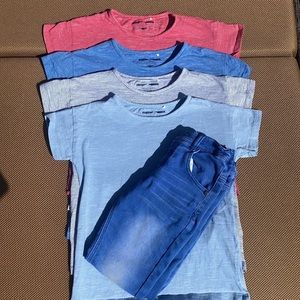 T-shirt/ Jean outfit Boys 5-6